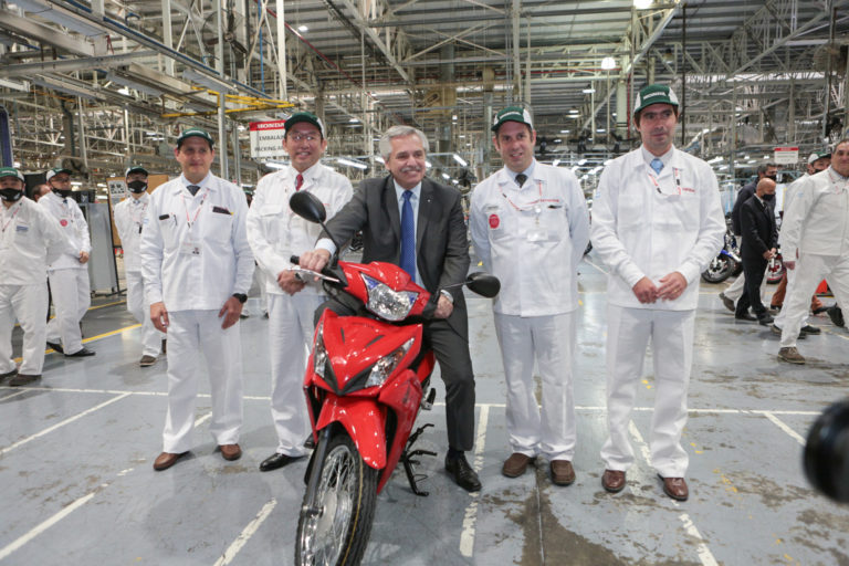 Honda Motor De Argentina Celebró La Producción De Su Moto Número 1200000 3013